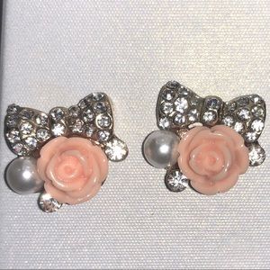 Bow and Flower Boutique Earrings